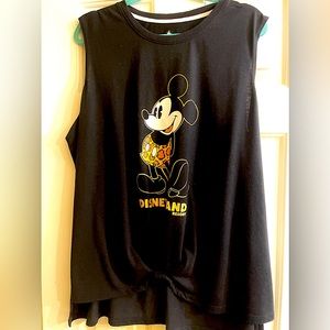 Disneyland Animal Print Mickey Tank 2X